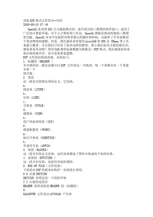 dxf文件