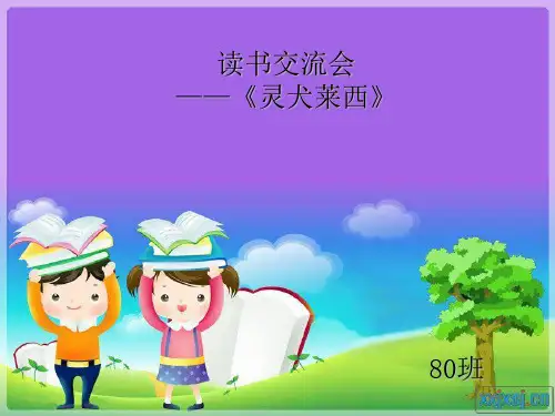 《灵犬莱西》读书交流会-PPT课件-PPT精选文档