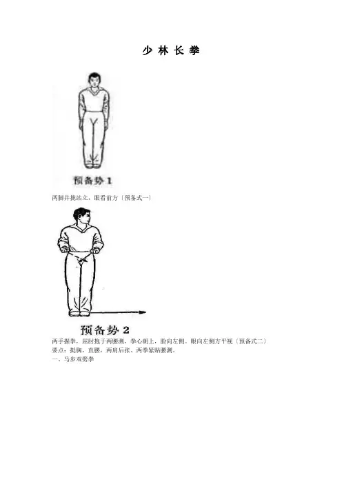 少林长拳图谱