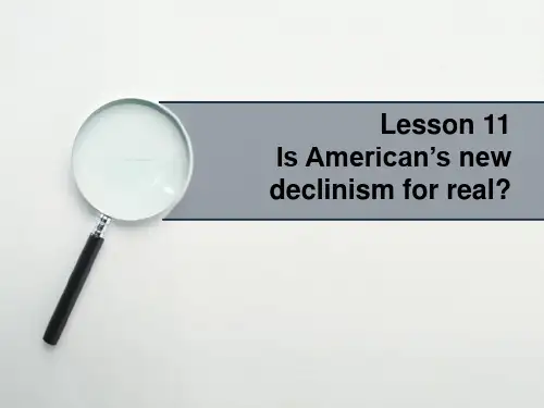 报刊新版lesson 11分解