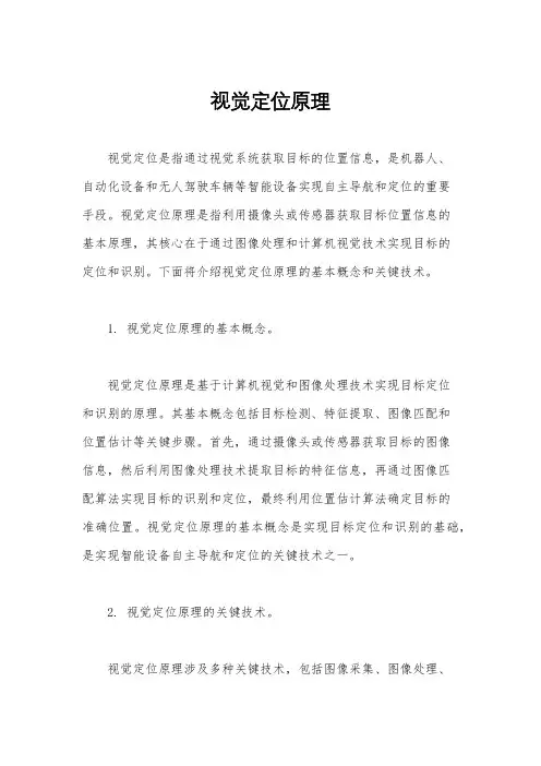 视觉定位原理