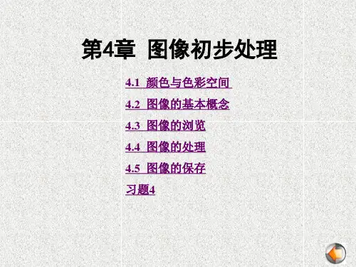 《多媒体技术及应用》课件第4章