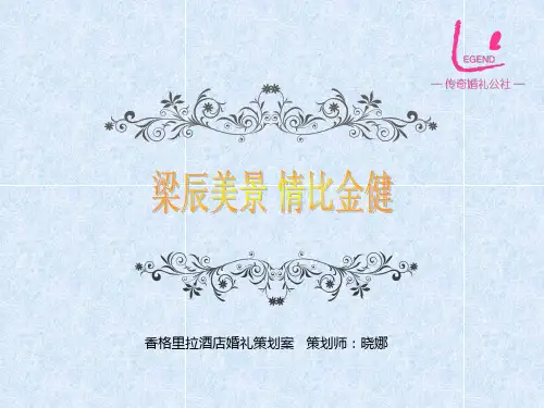 香格里拉金色策划案