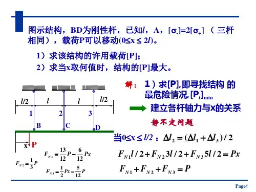 材料力学课件：扭转
