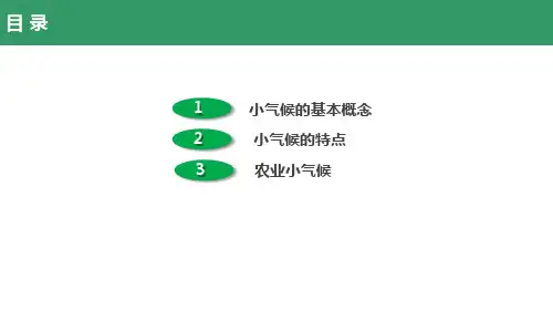 植物生长与气候环境调控—农田小气候