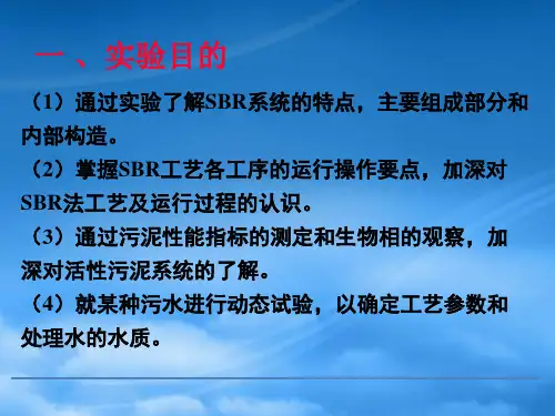 SBR法工艺