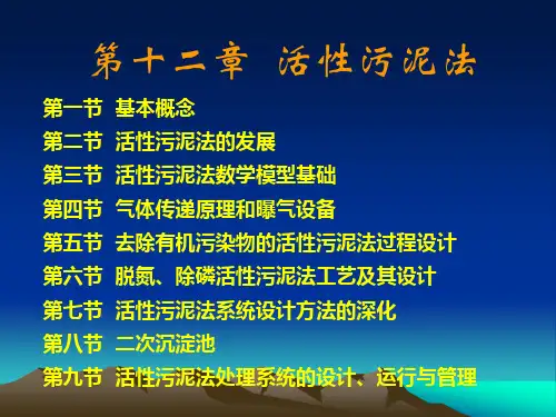 水污染控制工程课件第十二章(二)