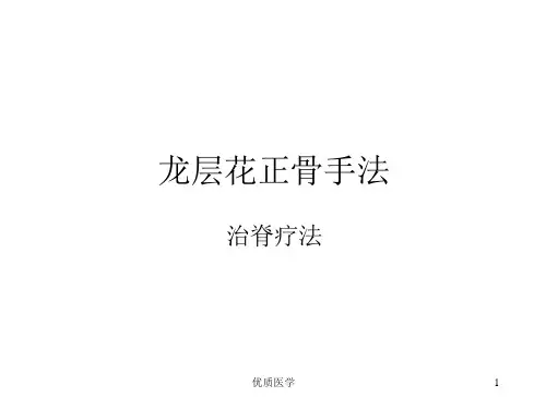 龙层花正骨手法课件
