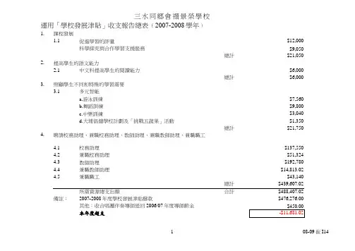 三水同乡会禤景荣学校