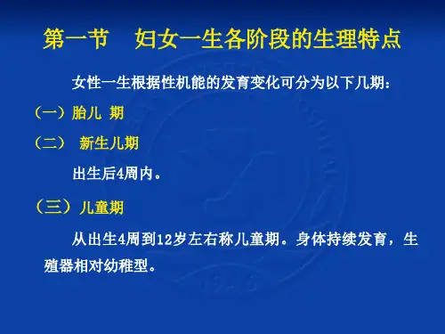 女性生殖系统生理46页PPT课件