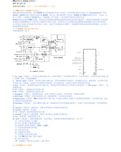 PWM  控制芯片