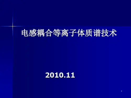 电感耦合等离子体质谱技术
