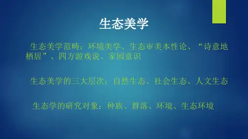 生态美学
