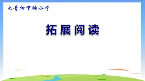 《大青树下的小学》PPT优质文档(共13张PPT)