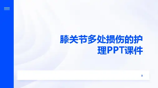 膝关节多处损伤的护理PPT课件