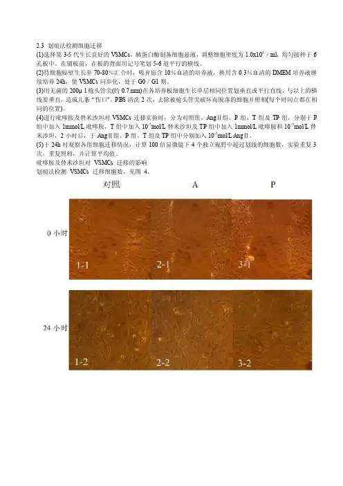 测迁移率--划痕法