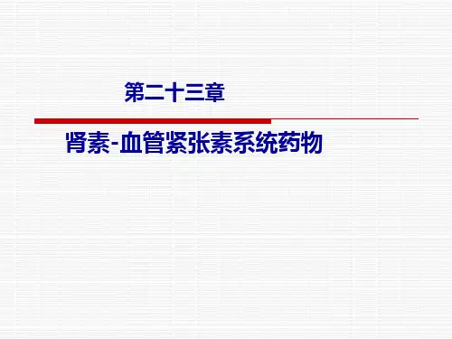 肾素-血管紧张素系统药物