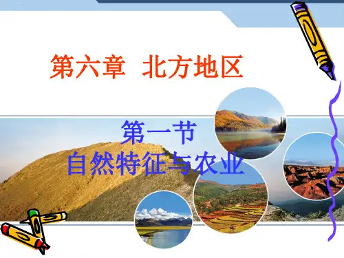 人教版八年级地理(下)课件：6.1自然特征与农业(共21张PPT)