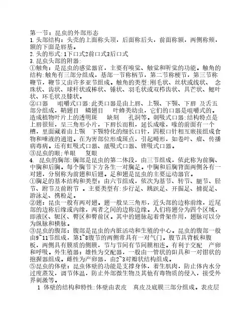 《植物保护技术》第一章知识梳理
