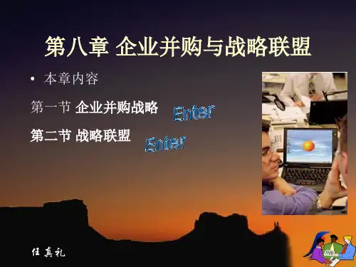 第八章企业并购与战略管理