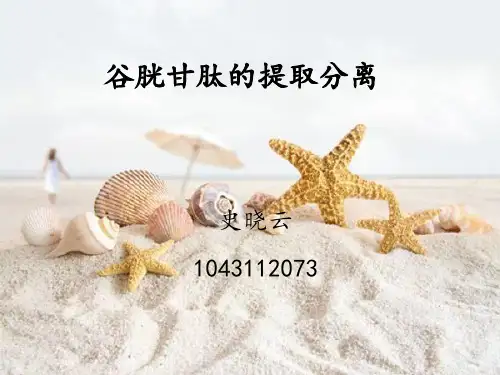 活性肽-谷胱甘肽提取