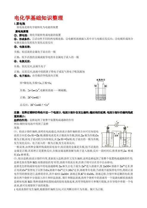 电化学基础知识