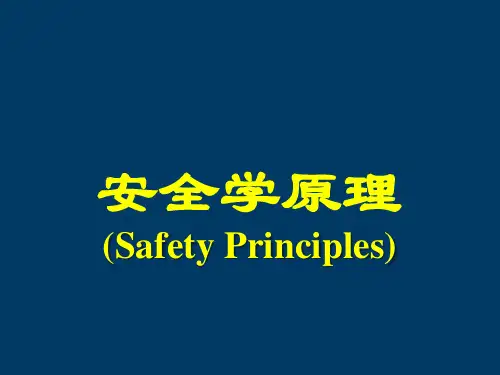 安全学原理(第一章)
