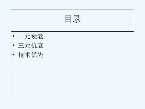 皮肤年轻化——三元抗衰-PPT