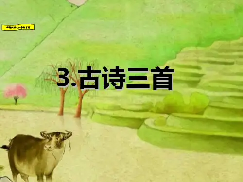 古诗《寒食》部编版(人教版统编版)语文六年级下册-名师版PPT课件