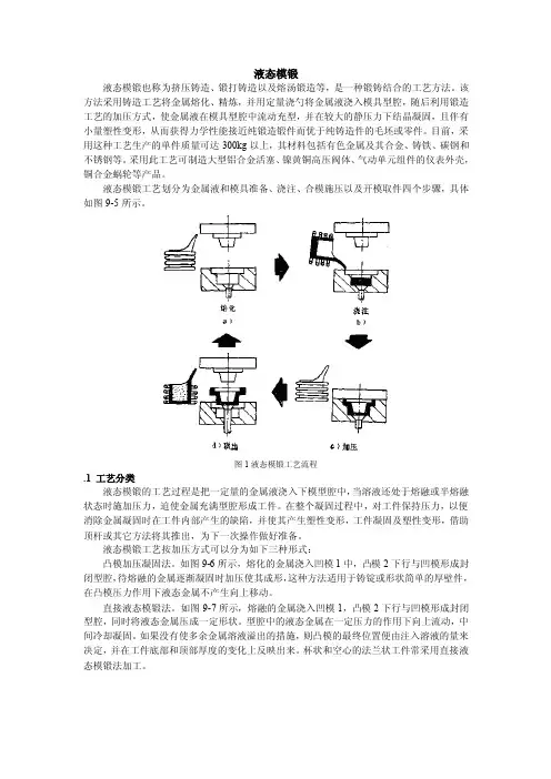液态模锻——精选推荐