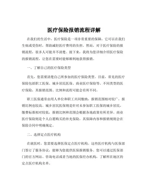 医疗保险报销流程详解