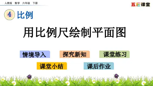 用比例尺绘制平面图