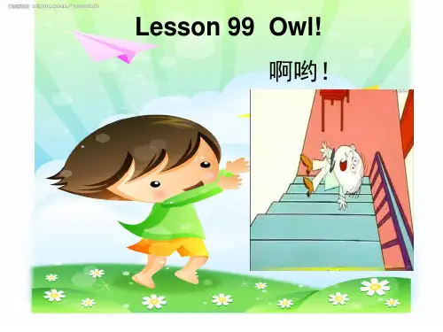 新概念英语第一册第99-100课(课堂PPT)