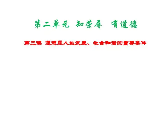 职业道德与法律第三课课件