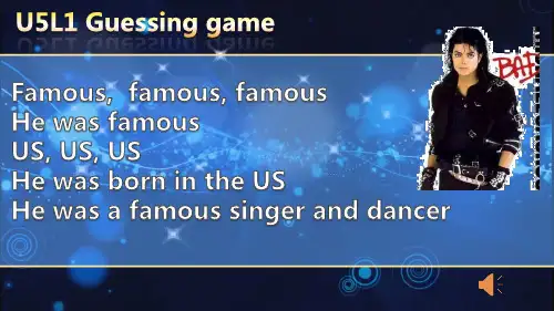 人教版一年级起点六年级上册英语《Unit 5 Famous People lesson 1》(一等奖课件)