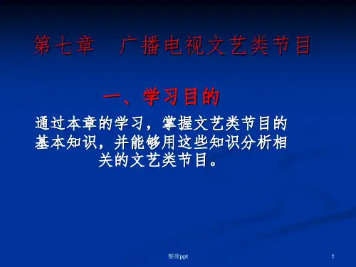 广播电视文艺类节目