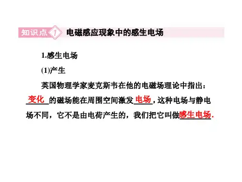 电磁感应现象的两类情况  课件 