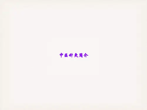 中医针灸简介