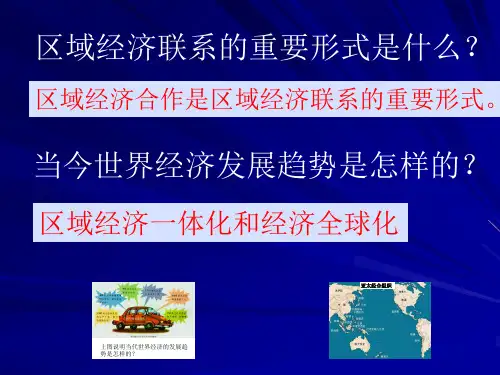 1.4区域经济联系罗辉PPT资料53页
