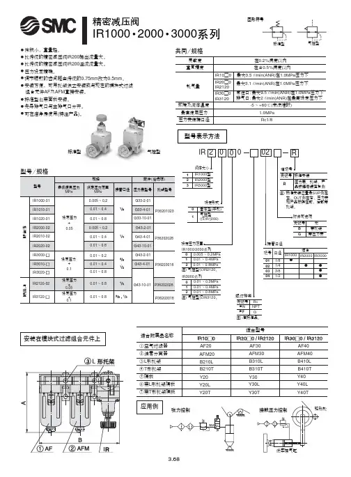 IR3020精密减压阀