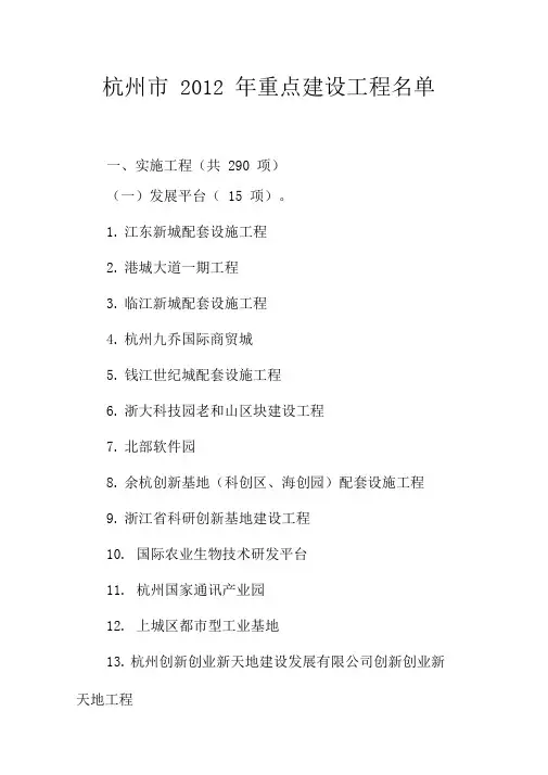 杭州建设工程