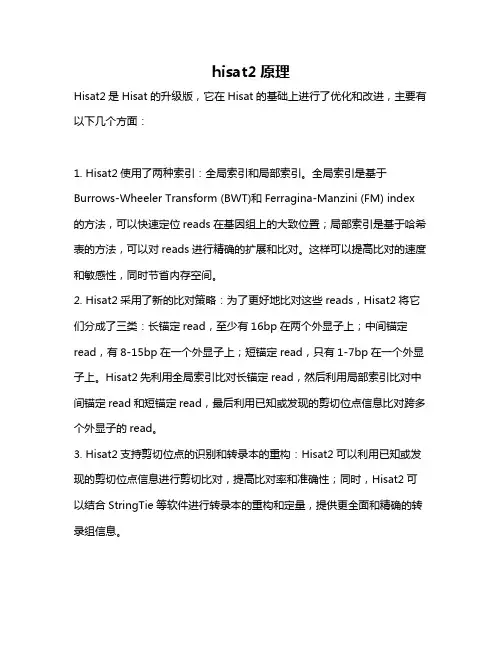 hisat2原理