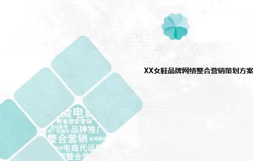 某女鞋品牌网络整合营销方案