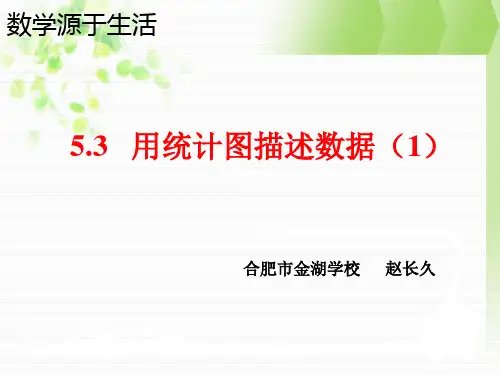 沪科版数学七年级53用统计图描述数据