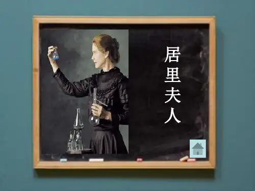 居里夫人ppt