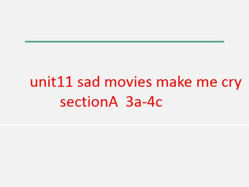 人教九年级全一册 Unit11 SectionA 3a-4c 课件