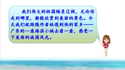部编小学语文三年级上册 《19 海滨小城 》PPT课件精品