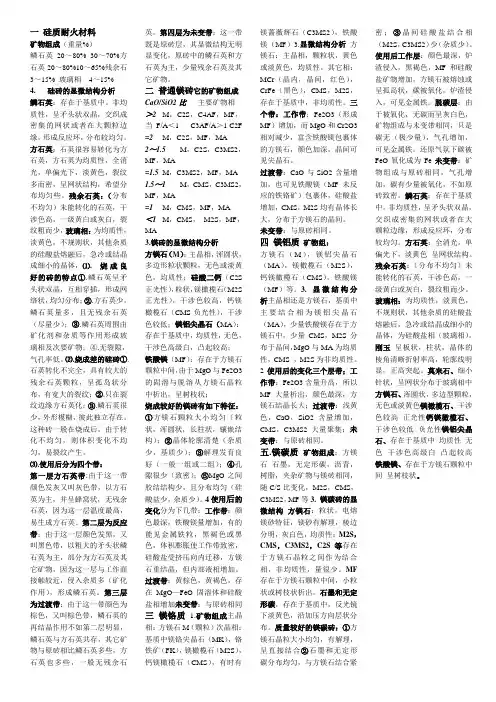 硅质