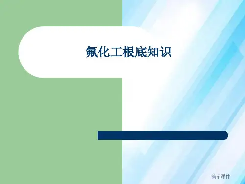 全版氟化工基础知识