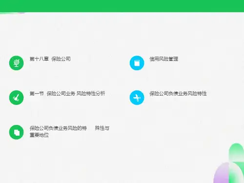 保险公司信用风险管理